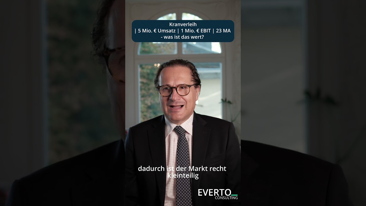 Was ist ein Kranverleih wert? #bewertung #tipps #unternehmenswert #beratung #kmu