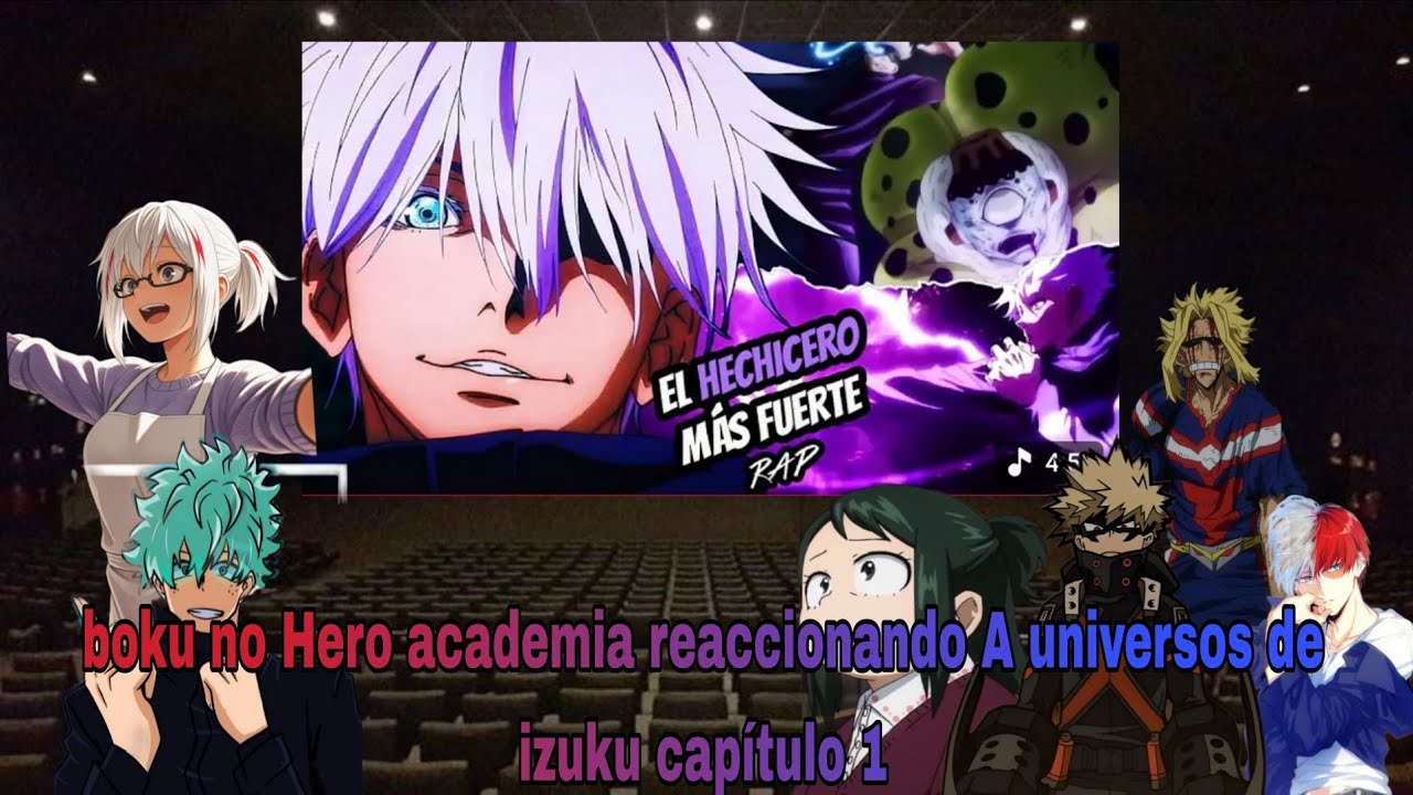 Boku no Hero academia viendo universos de izuku capítulo 1 El hechicero más fuerte izuku gojo