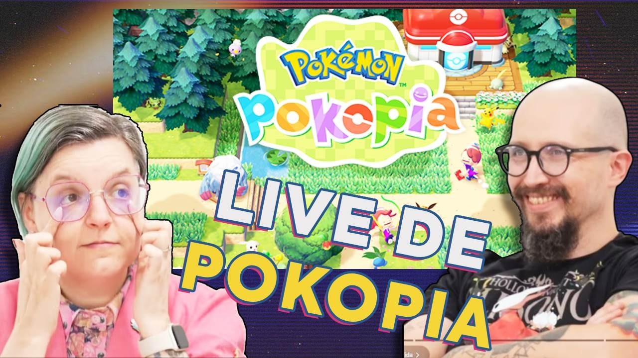 CONVERSANDO E JOGANDO:  POKOPIA AO VIVO!