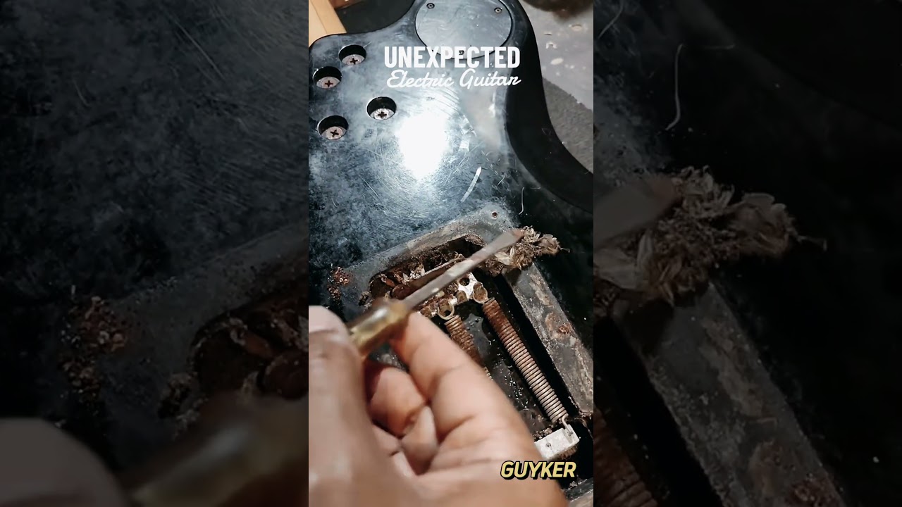 Such a Dirty Guitar! Watch @Maestrodpt Clean It Up! Repost From TK.