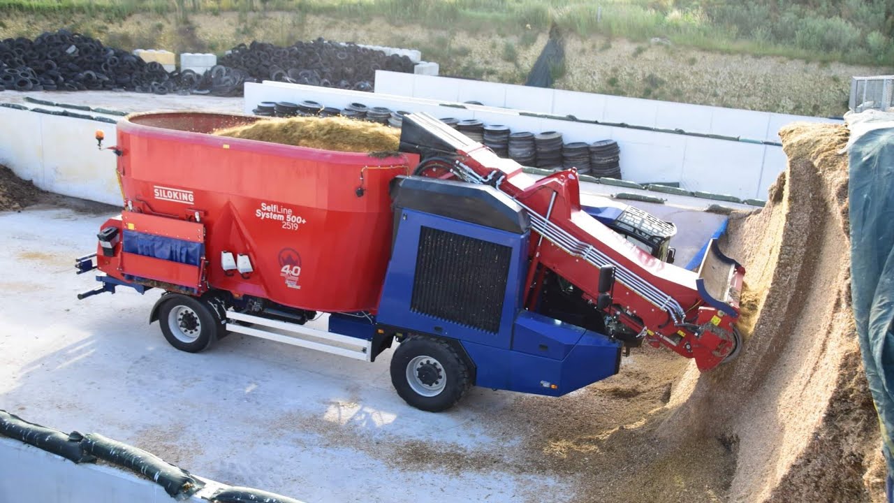 Désilage avec une Siloking SelfLine systeme 2519