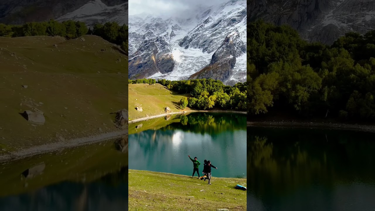 Most Beautiful Lake in pakistan 🏔️ #explore #gilgit #gilgitbaltistan #mountains #pakistan