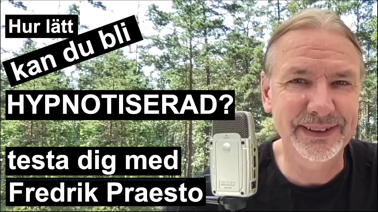 Testa om du kan bli hypnotiserad