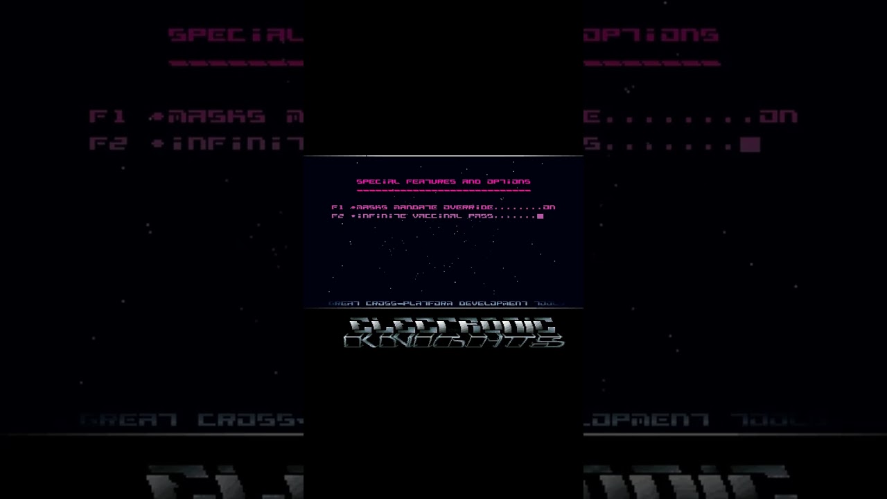 Amiga Intro New Years Day Trainer by T.E.K. (2021) | #amiga #cracktro #demoscene #retrogaming