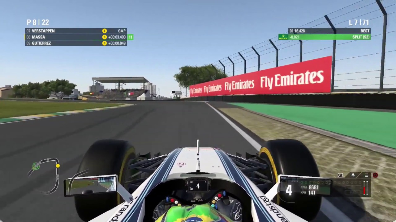 F1 2016 Brazil | Felipe Massa - Williams