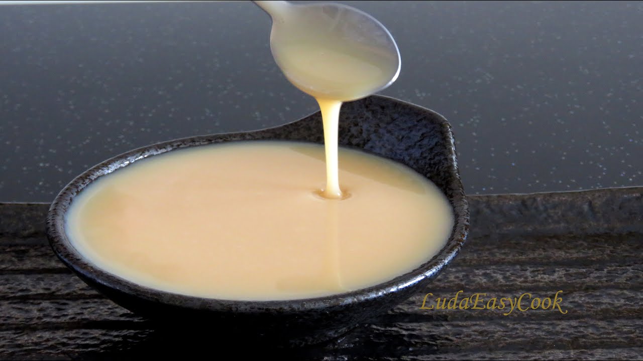 Вкусная СГУЩЕНКА дома Как приготовить домашнюю сгущенку làm sữa đặc từ sữa tươi #LudaEasyCook