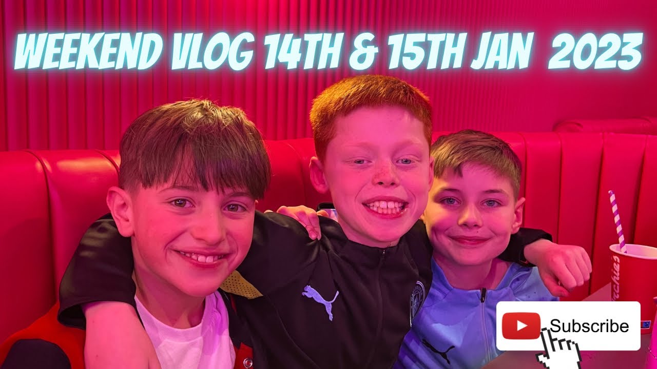 Weekend Vlog | 14th - 15th January 2023 | Seb's football & Shopping For Birthday Gifts In Bolton