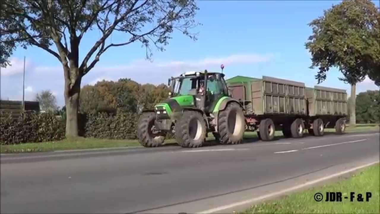 Rübenverkehr in Rees-Appeldorn, 17.10.2014