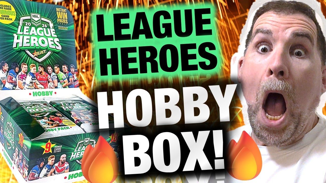 NRL League Heroes HOBBY BOX 2026 | 🔥INSANE HIT FLOORS ME!! 🔥