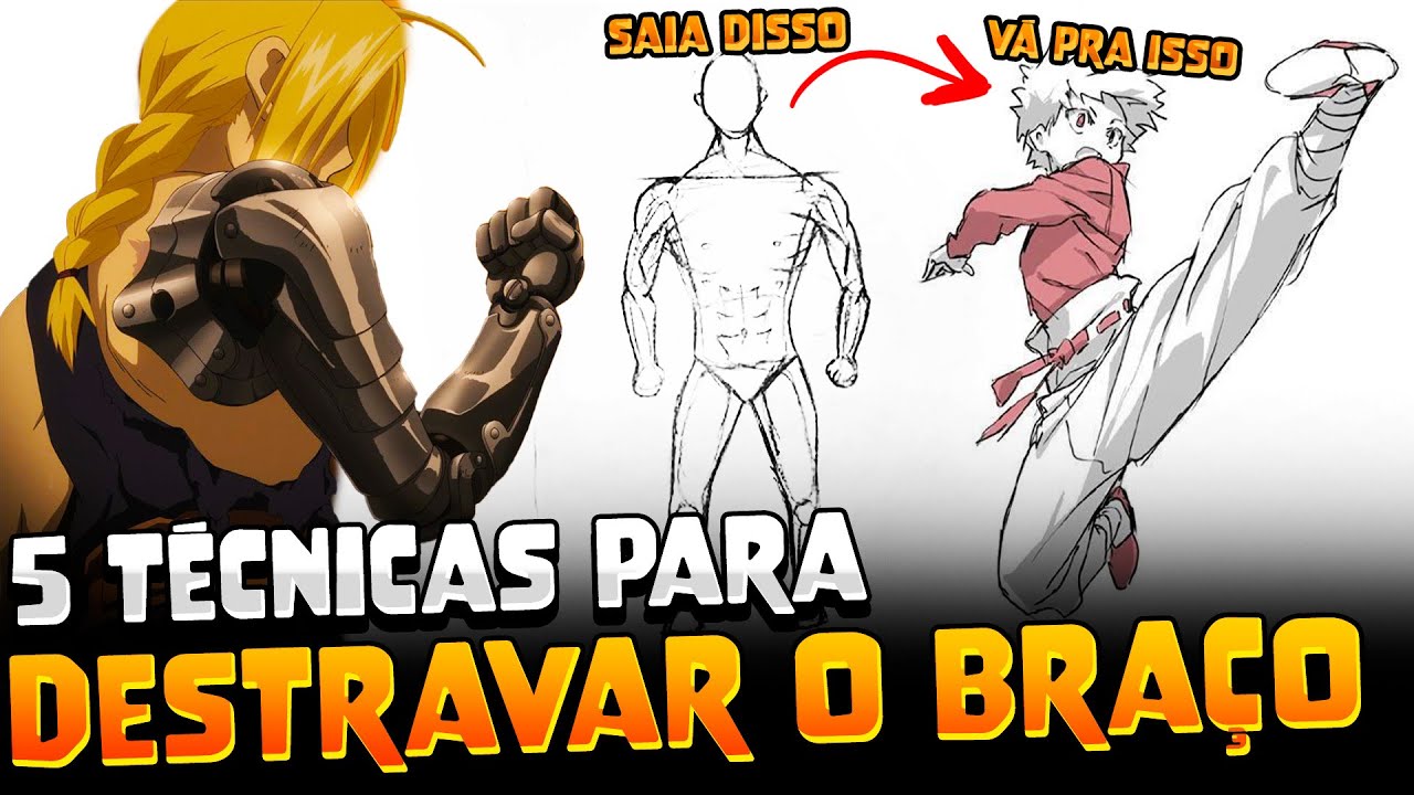 Destrave o braço com essas técnicas e DESENHE MELHOR!