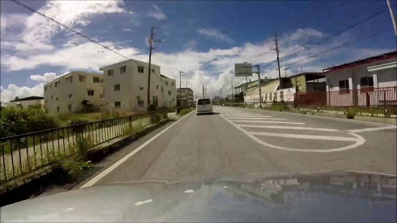 Driving in Okinawa, Japan (Camp Hansen to Camp Courtney)