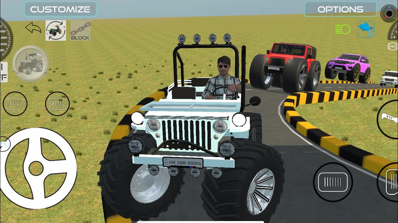 Drive Dumper and Unloading Stone From Dumper Truck in Game#fortuner #4x4#scorpio #thar #gameplaypt20