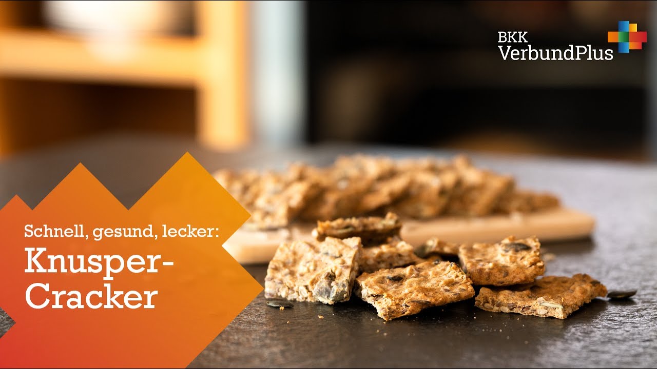 KNSUPER-CRACKER – Einfach selber machen | Für Unterwegs | Gesunde Alternative