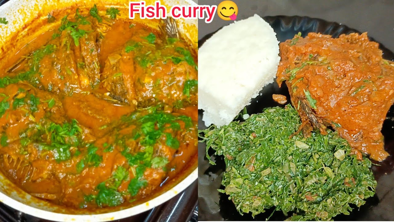 Delicious Fish Curry 😋: How To Cook Wet Fish fry #fishfry #fishcurry #dinner #kenyanfood