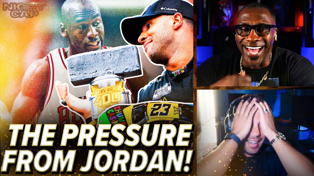 Bubba Wallace on FINALLY getting a MAJOR VICTORY for Michael Jordan! The PRESSURE from MJ!| Nightcap