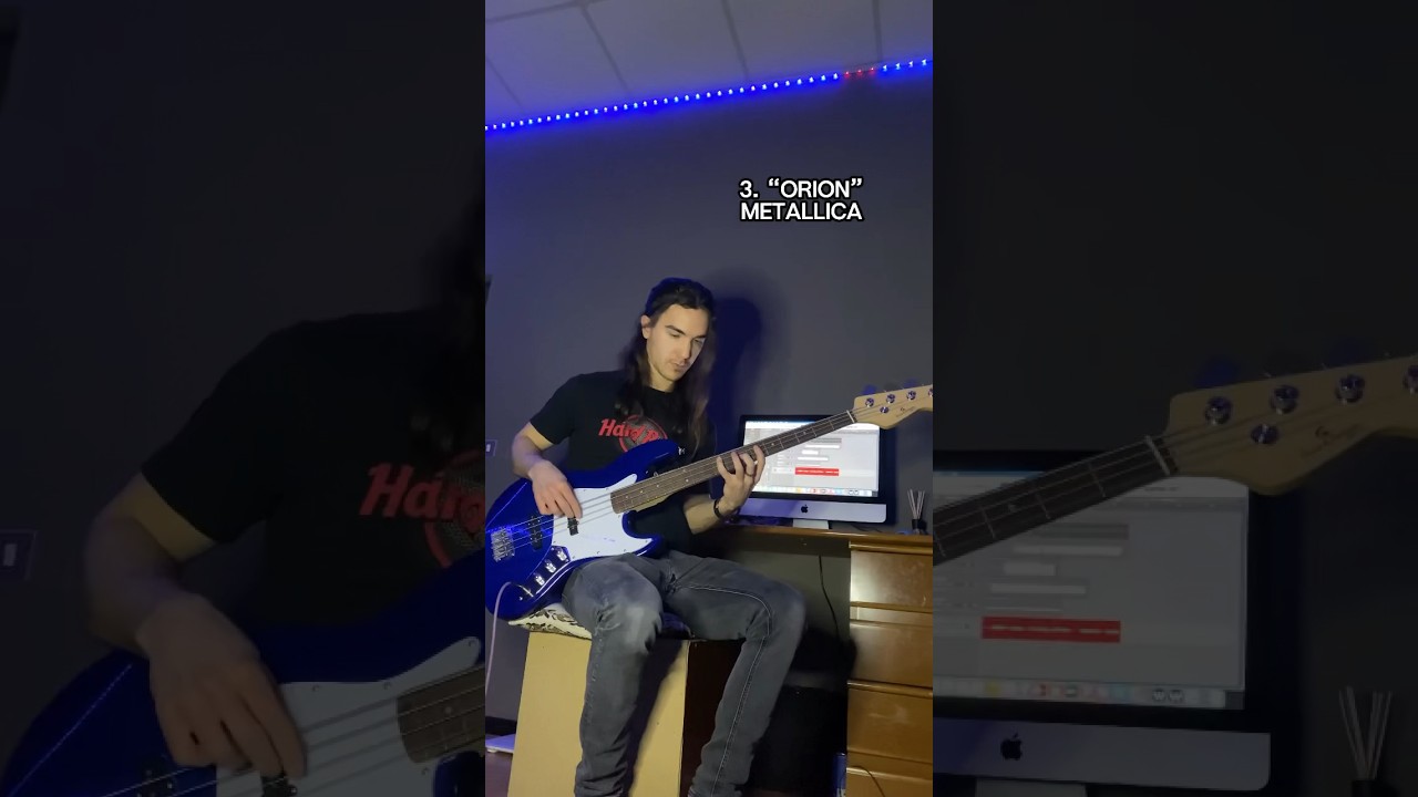 Quali canzoni ti hanno fatto amare il basso? #bassista #metal #musica #bassist #bass #bassplayer