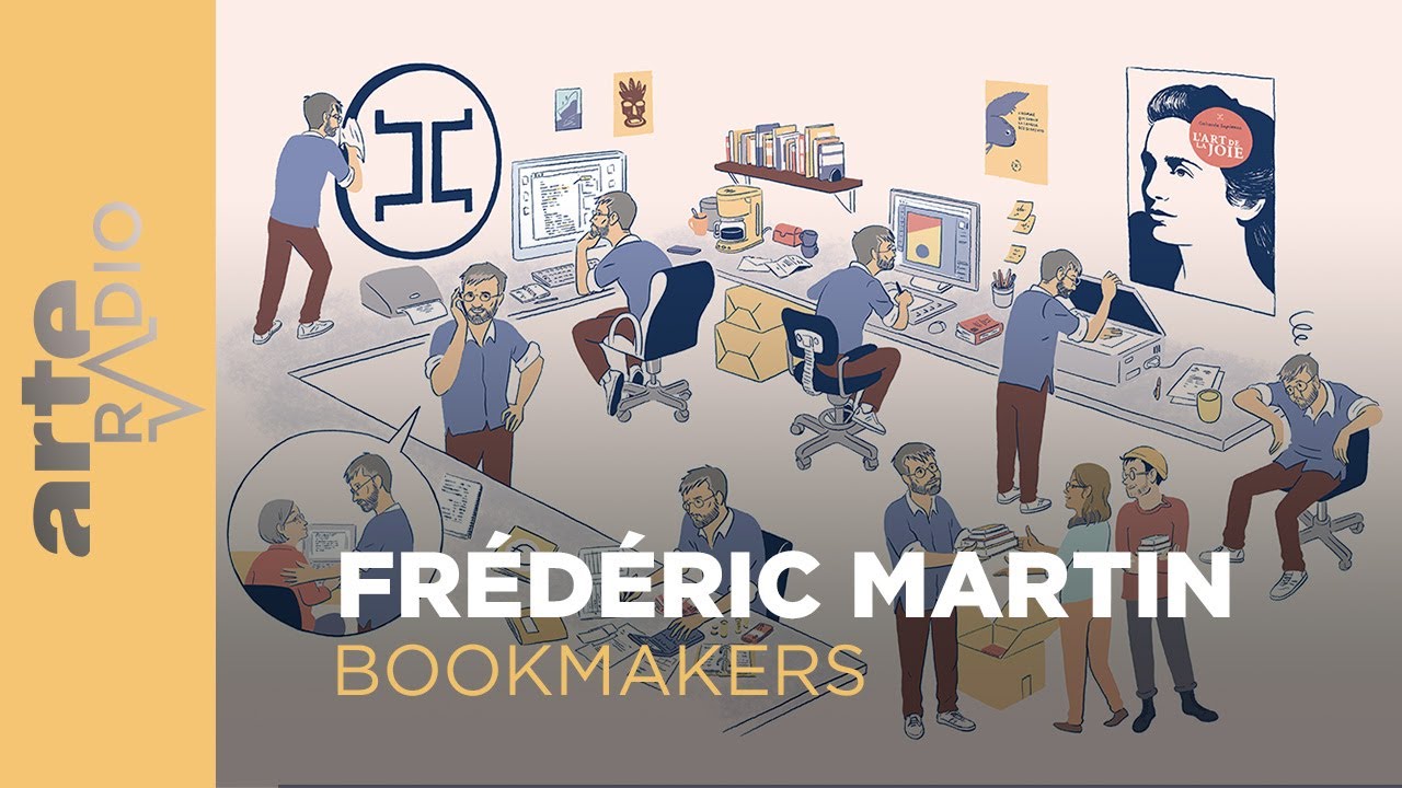 Fr&eacute;d&eacute;ric Martin | Bookmakers  - ARTE Radio Podcasts