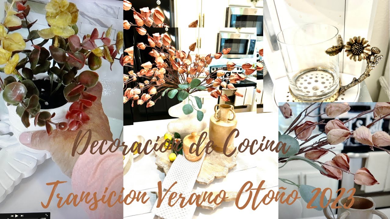 NUEVA DECORACION COCINA| TRANSICION  VERANO  OTOÑO 2023   😎 |🍂 🍁