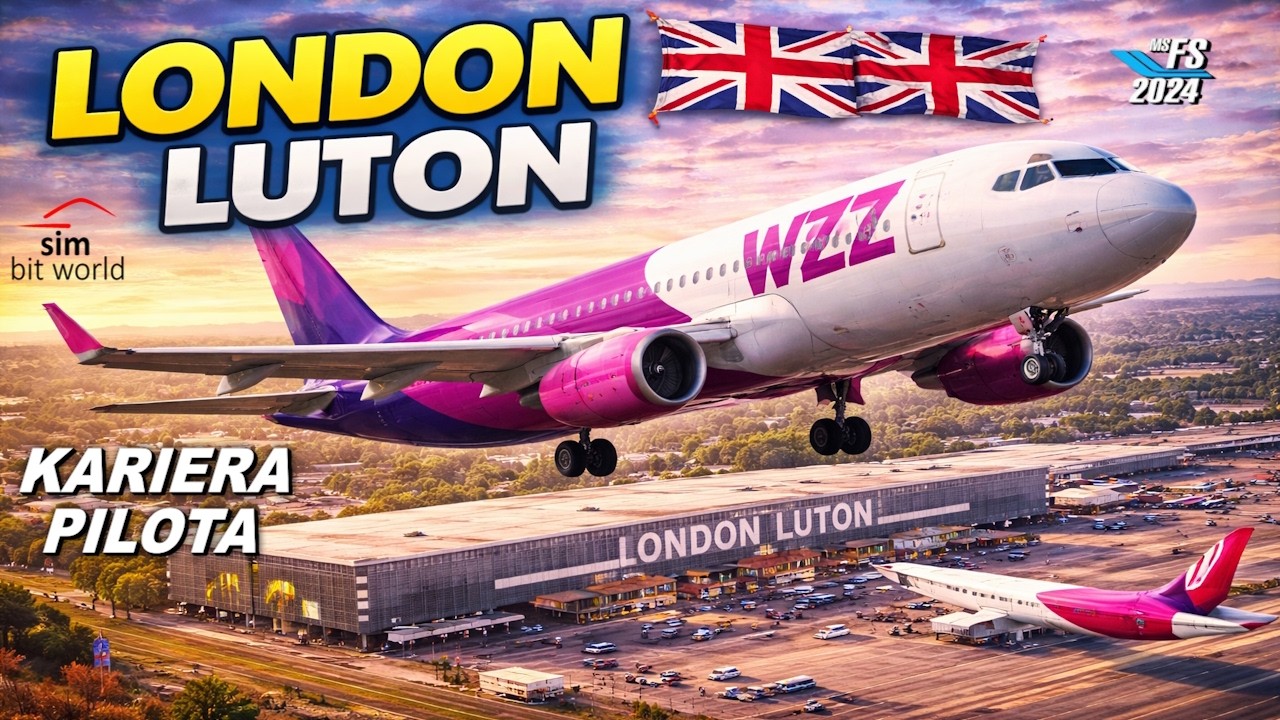 WIZZAIR AIRBUS A320 neo iniBuilds - KARIERA PILOTA ❗MSFS24 SimBitWorld