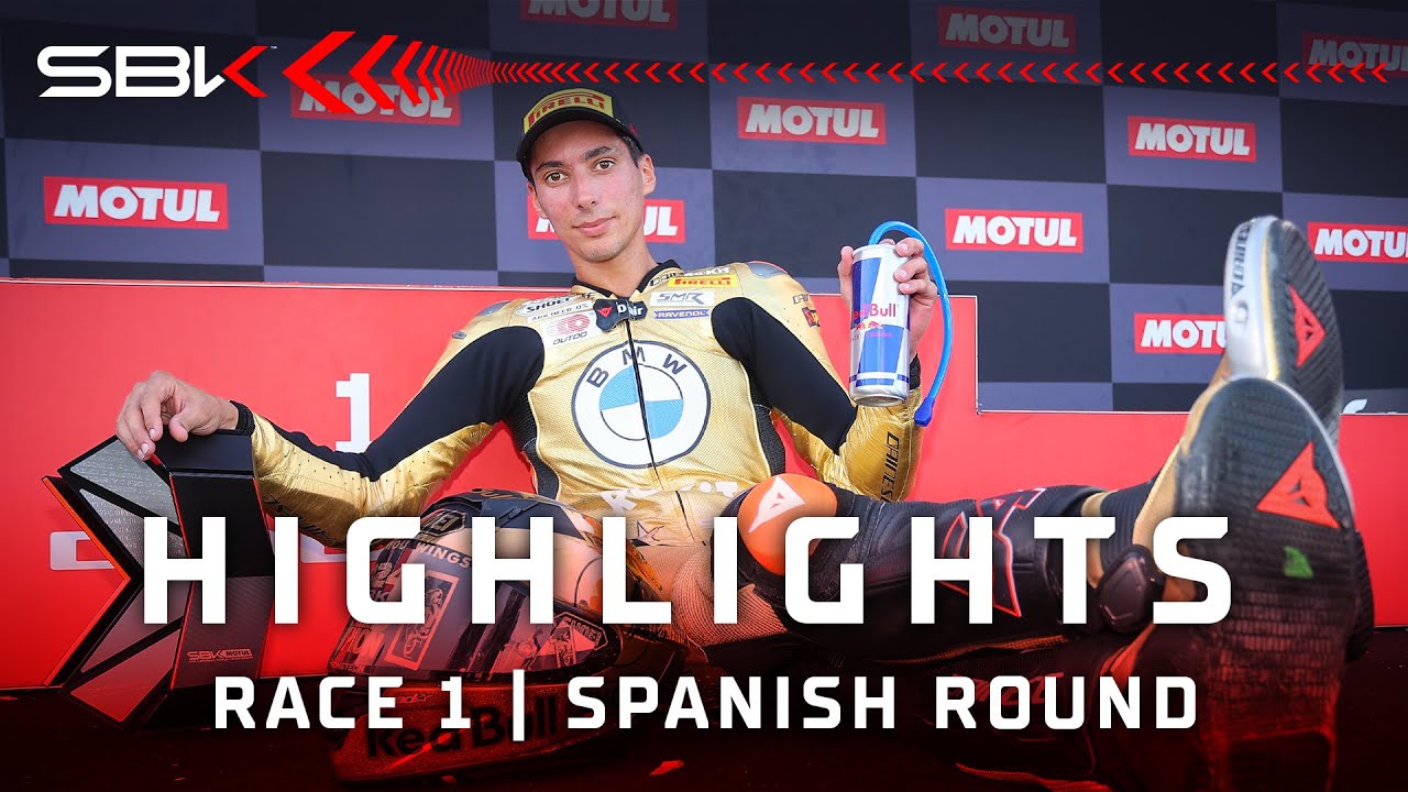 ПОЛНЫЙ ОБЗОР: Гонка 1 в Хересе 👑 | 2024 #SpanishWorldSBK 🇪🇸