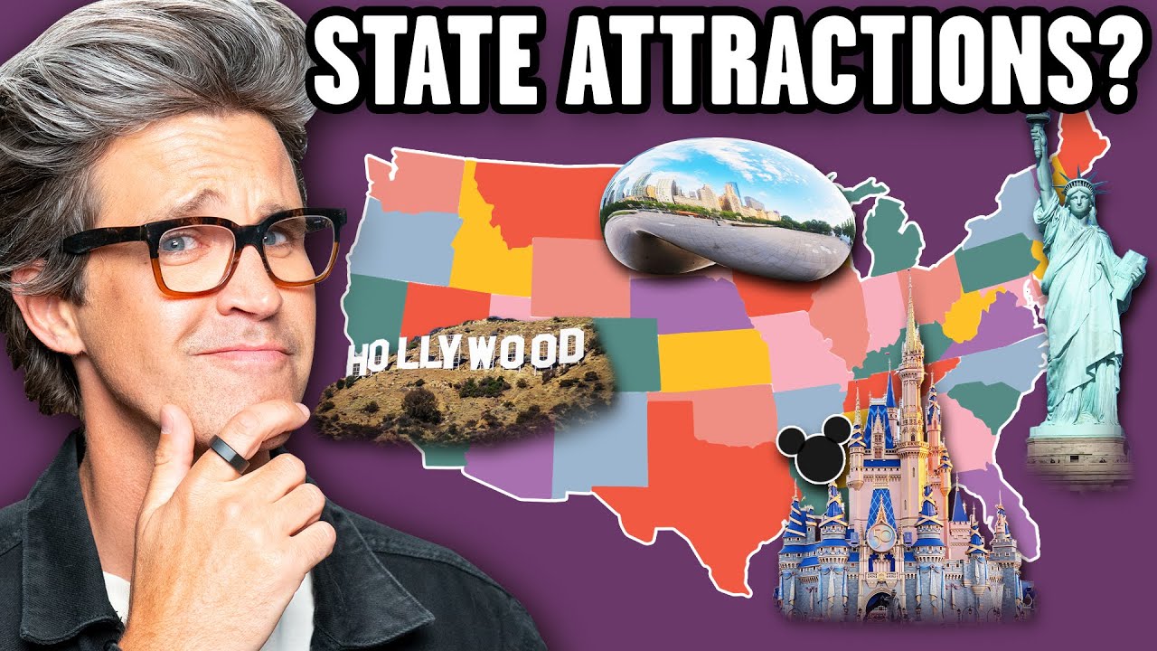 What's The Most Popular Attraction In Each State?
