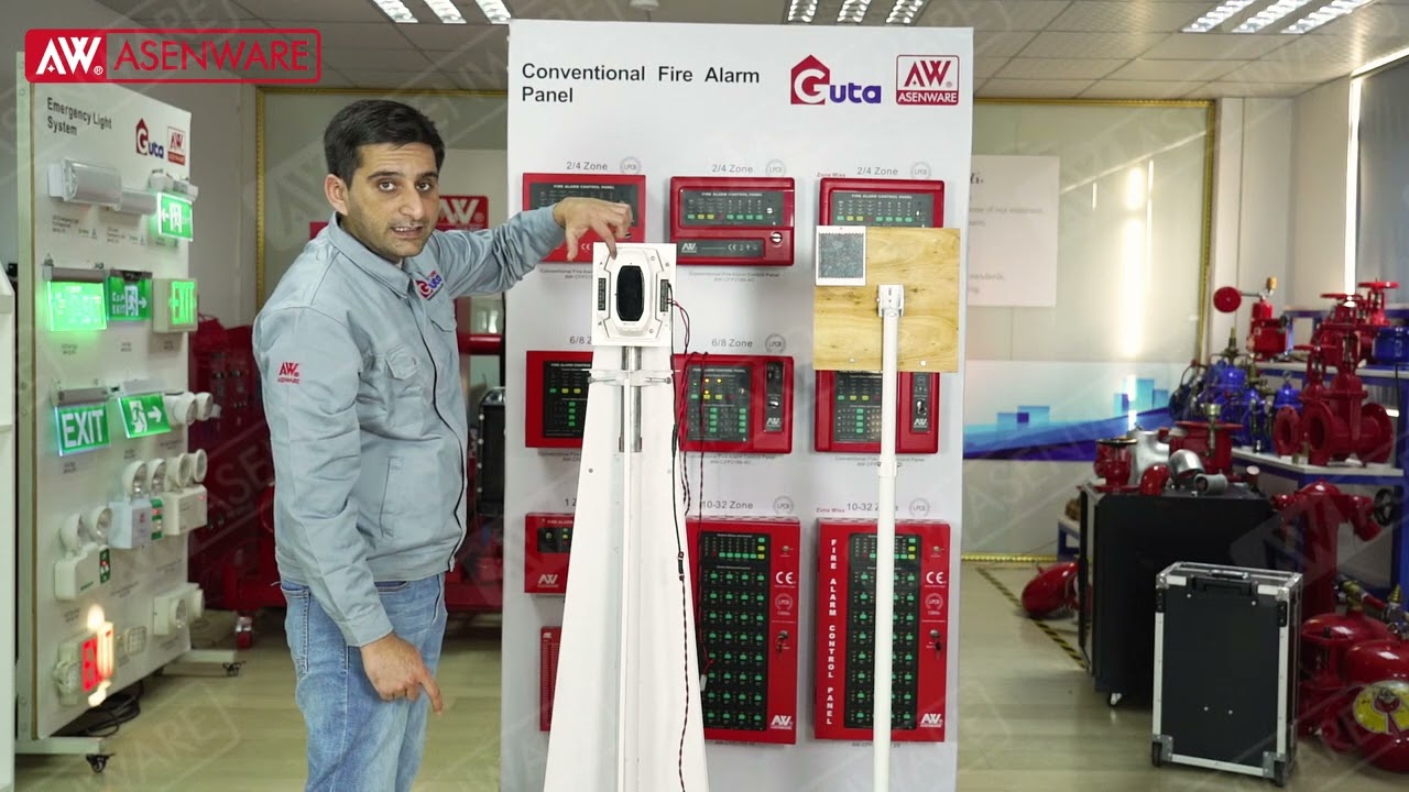 AW-D130C Reflective Optical Beam Smoke Detector Introduction (Using in Conventional System)