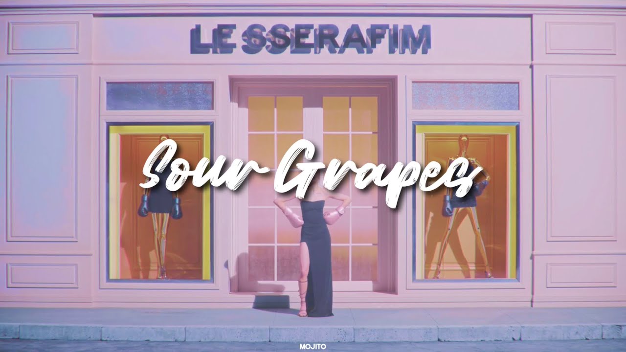le sserafim - sour grapes ( 𝘀𝗹𝗼𝘄𝗲𝗱 + 𝗿𝗲𝘃𝗲𝗿𝗯 )