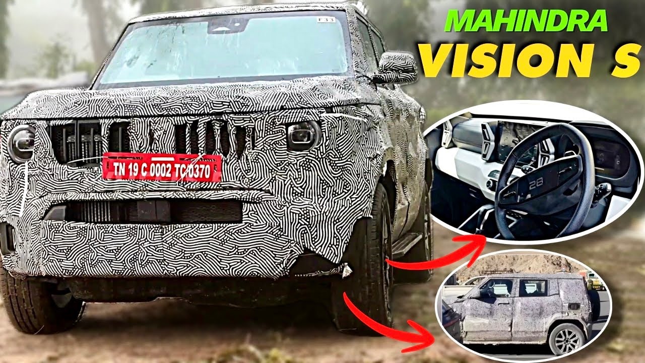 2026 Mahindra Vision S Interior Revealed! 👀 First Spy Details Out
