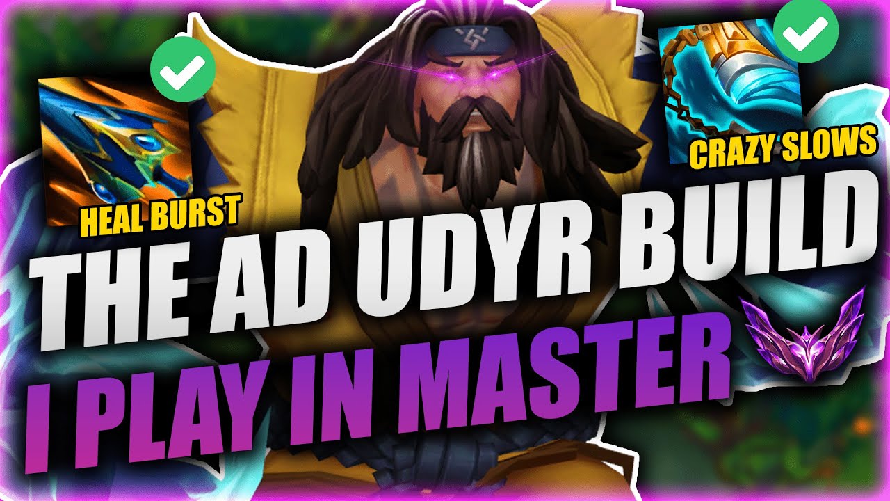 WITH THIS BUILD AD UDYR IS OP IN MASTERS | BUILD GUIDE | hyperherb