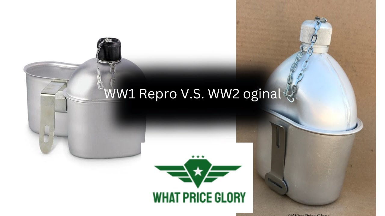FIXED AUDIO WW1 What price glory m1910  canteen review