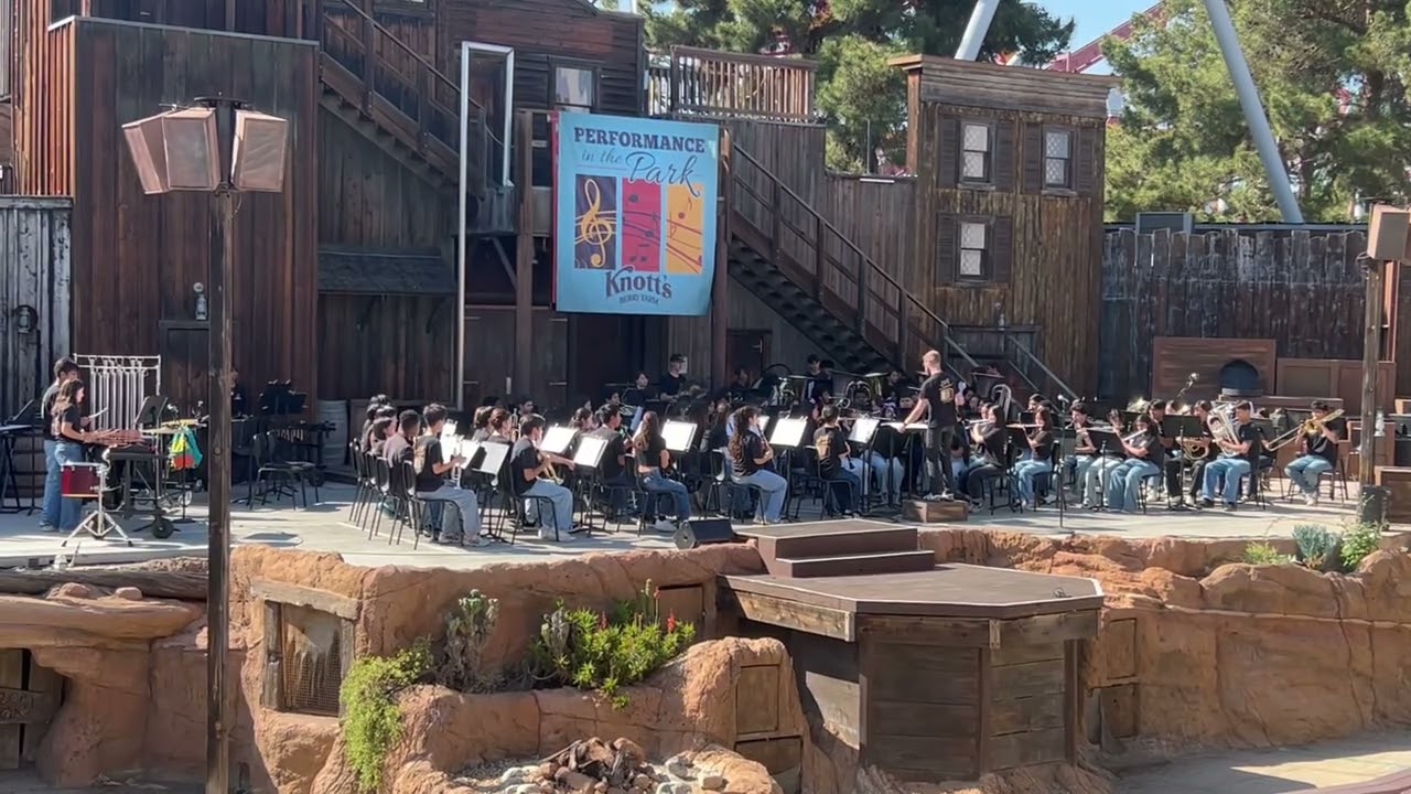CHS at Knotts Berry Farm March 2025 song 1