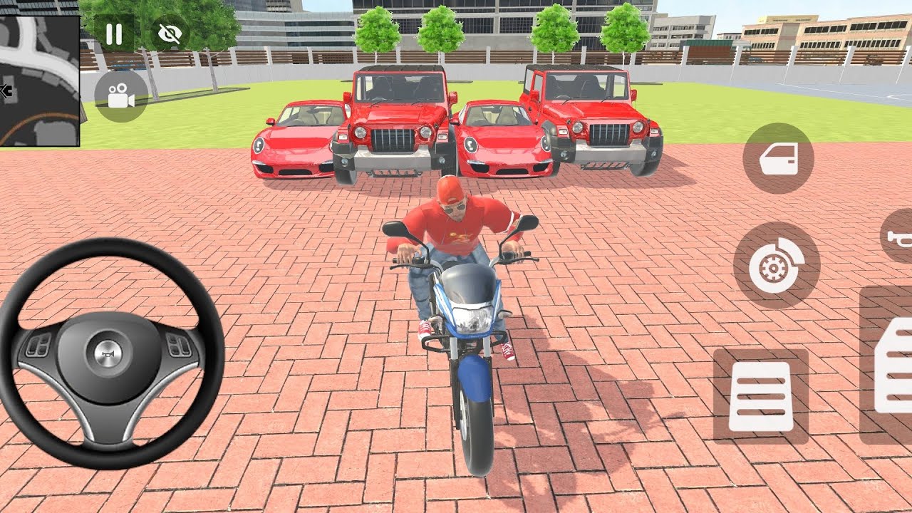 🎮 Franklin Order By 2️⃣ Mahindra Thar & Porsche Car in 🇮🇳 Indian Bike Auto Simulator ||IT Gamers||