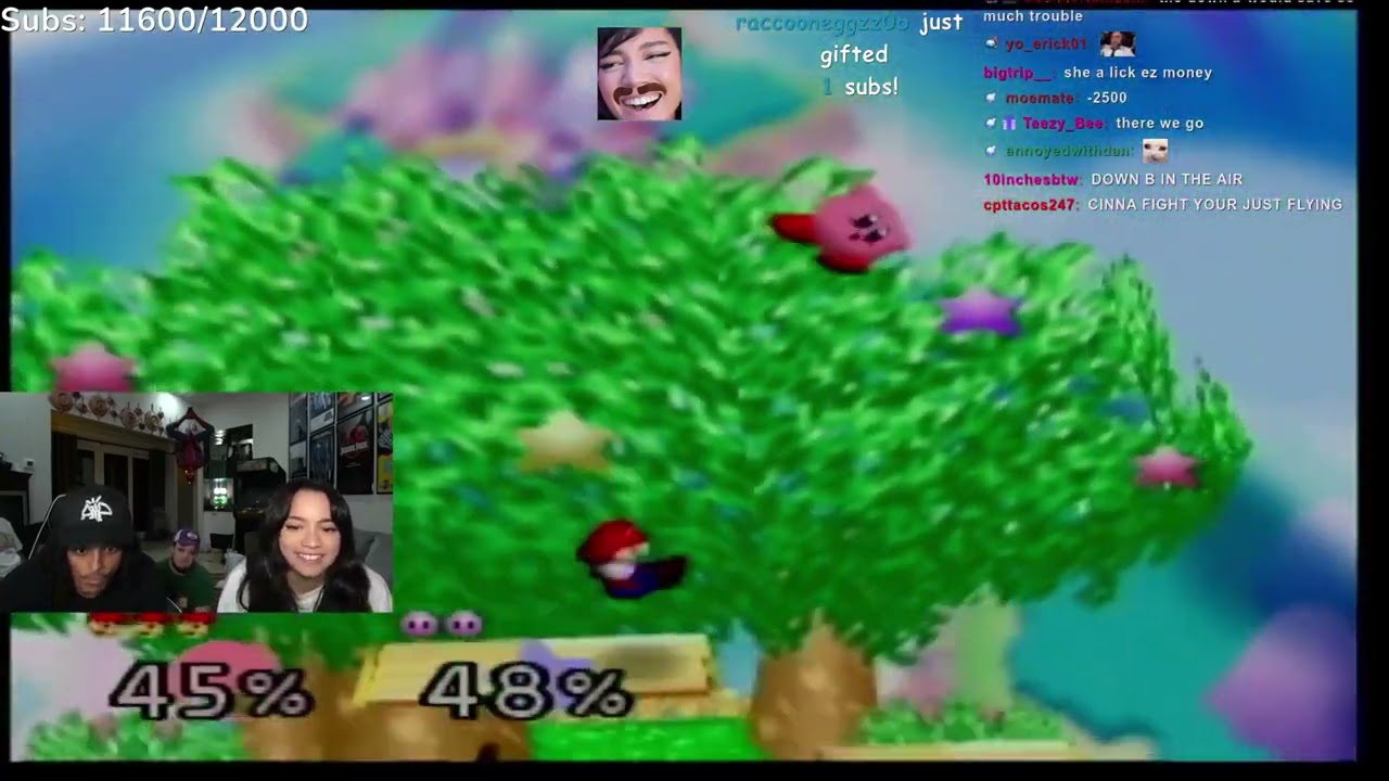 Cinna & Agent play Super Smash Bros 64