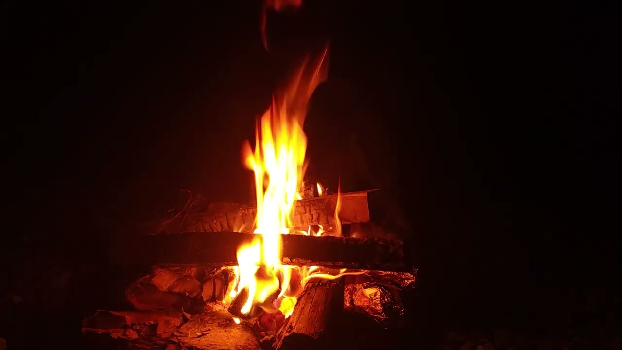 【白噪音】天冷了 大家进来烤烤火吧 I 一小时烤火白噪音