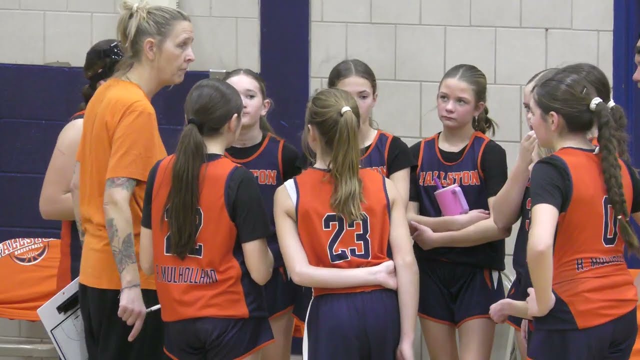 Fallston Hurricanes Girls Basketball 2nd half 2/15/26