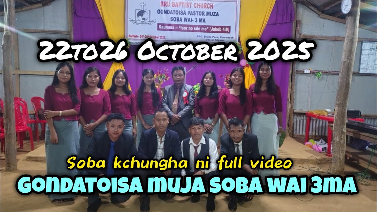Date 22/26 October 2025 . BBC . Gondatoisa pastor Muja Soba kchungha ni Full video program 