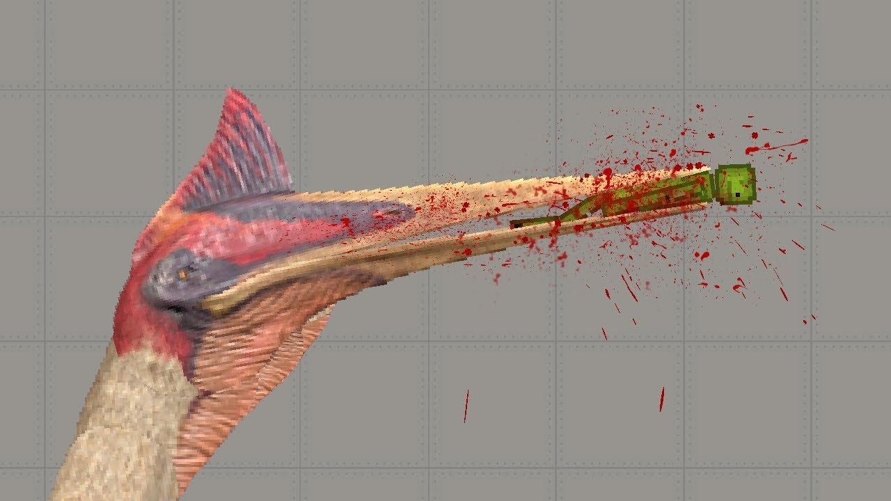 Quetzalcoatlus mod (can swallow) melon sandbox playground rebuild