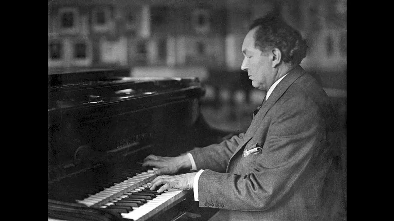 Leopold Godowsky (piano) - Polonaise in A flat, Op. 53 (Chopin) (1925)