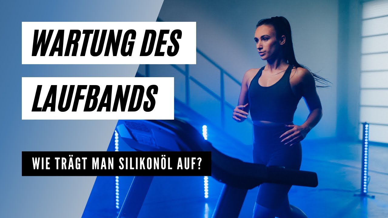 Laufband richtig schmieren | Silikon&ouml;l anwenden &ndash; PROUNOL Anleitung