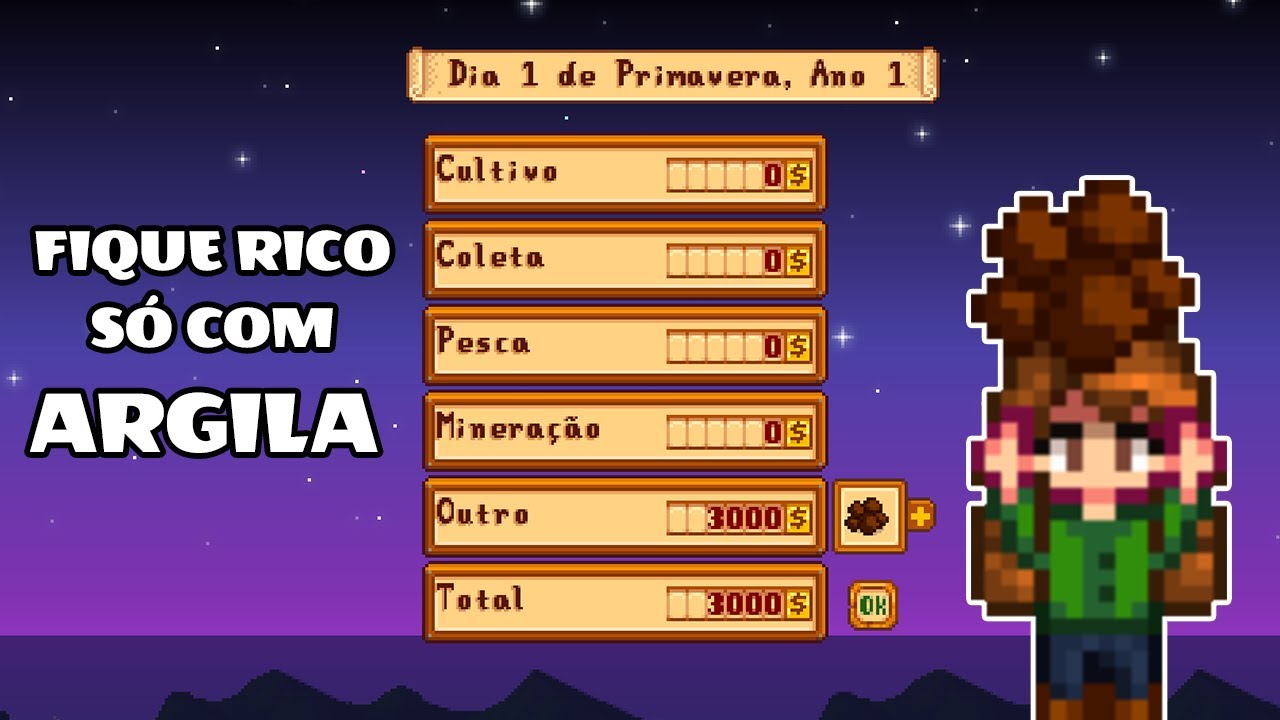 MELHOR FORMA DE GANHAR DINHEIRO NO COMEÇO DO JOGO (sem bugs e sem mods) | Stardew Valley