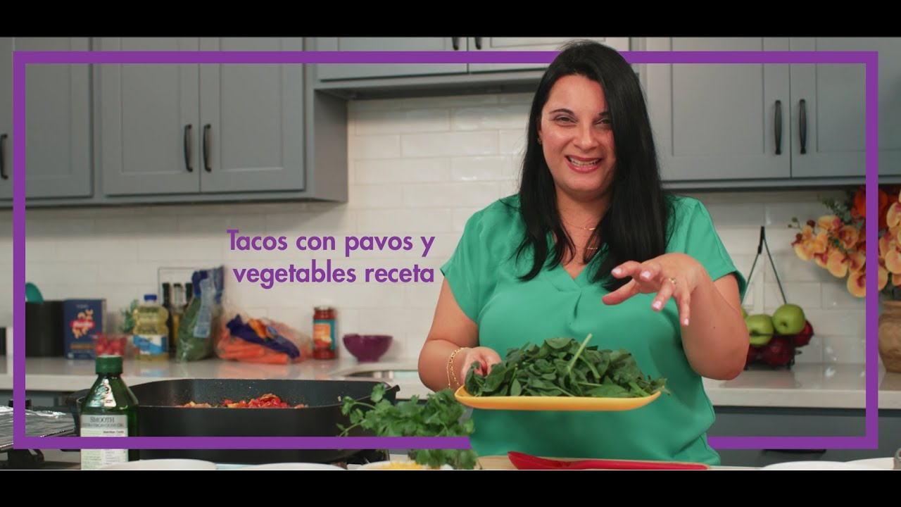 Tacos con pavos y vegetables receta | Houston Food Bank