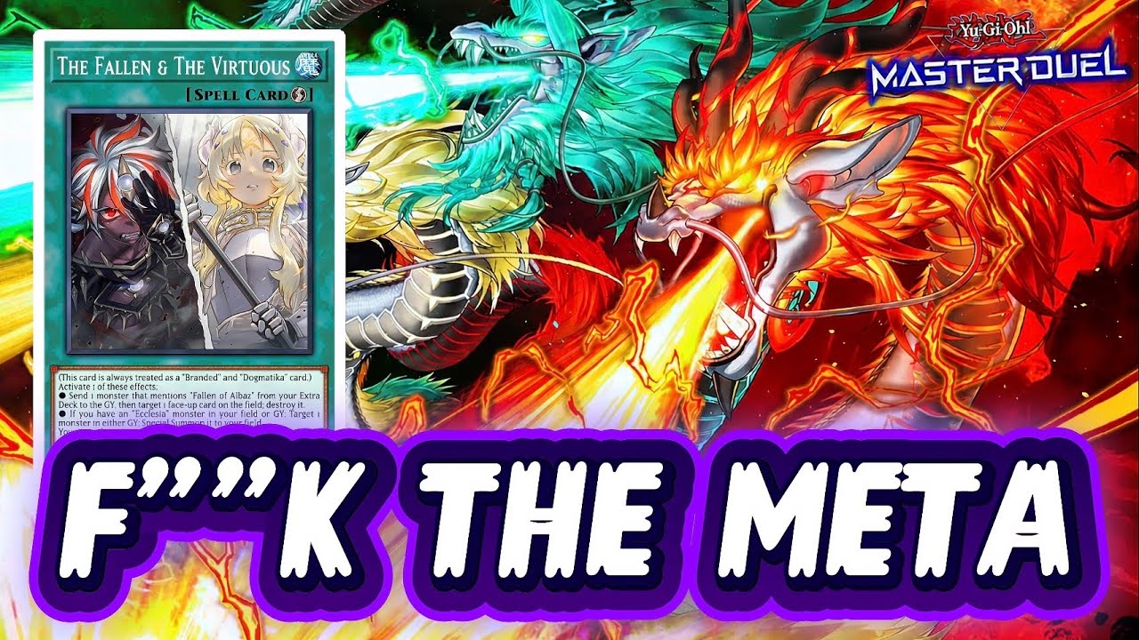 The Ultimate Going Second Anti-Meta Deck?! 🔥 New F&V SKY STRIKER TENPAI DRAGONS [Master Duel]