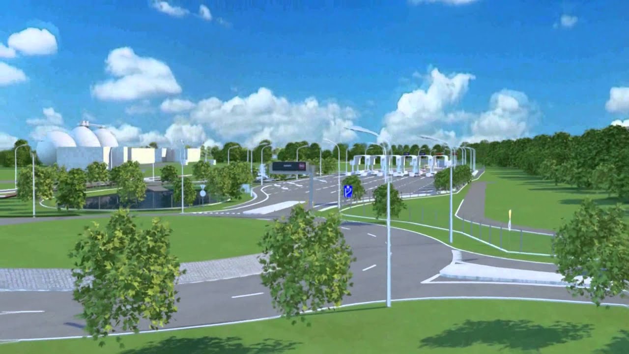 Tunel w Świnoujściu - animacja