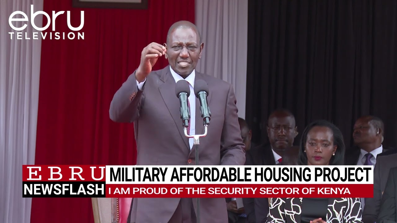 President Ruto Praises Kenya’s Security Sector for Keeping the Country Safe. #ebrunews