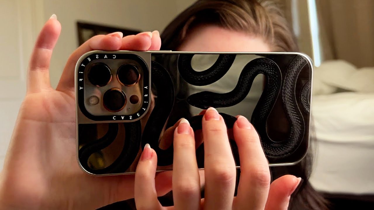 ASMR iPhone Case + Camera Gentle Tapping and Scratching