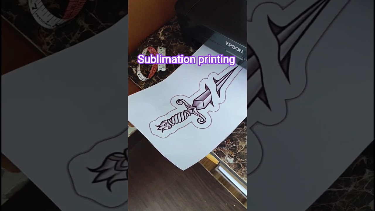 Sublimation T-shirt print and Temperature set