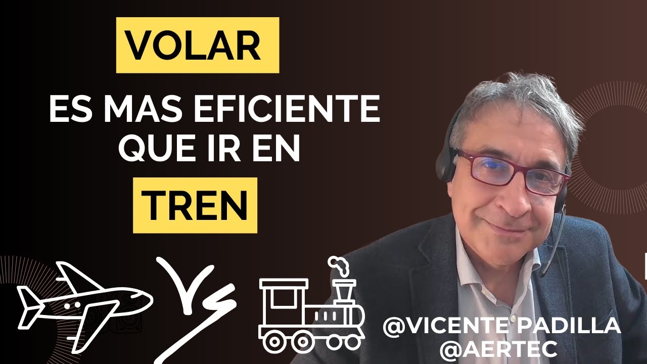La eficiencia real de volar (te sorprenderá)