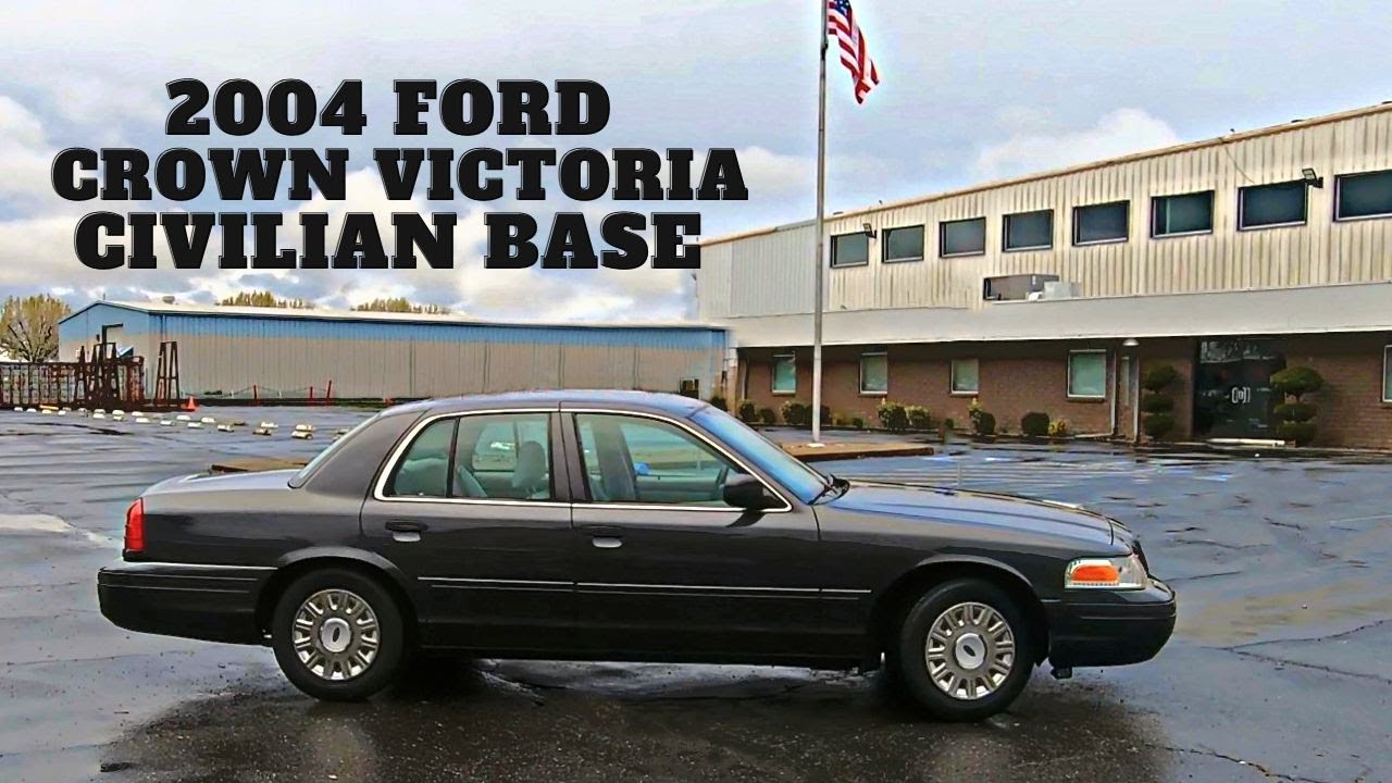 2004 Ford Crown Victoria Civilian Base Model ​⁠