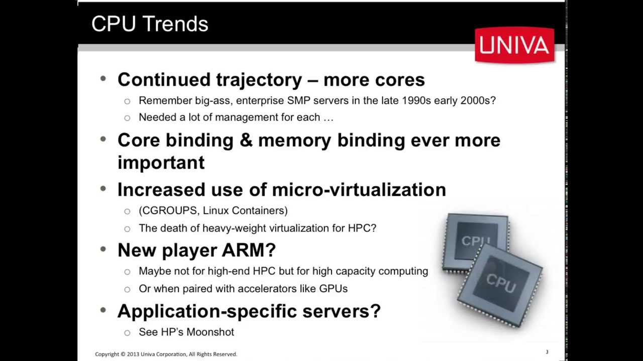 HPC Datacenter Evolution