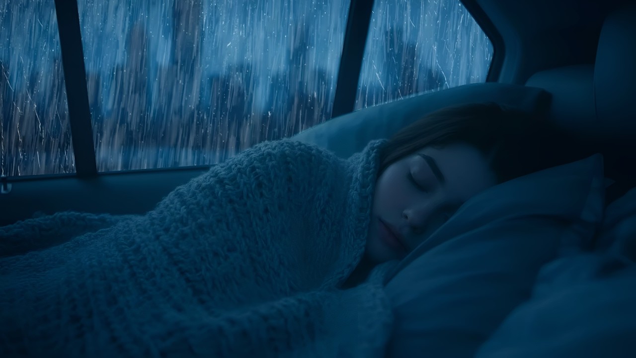 Rainy Nights are the BEST Time for CAR CAMPING and BEATING Insomnia.  You Need Rest.